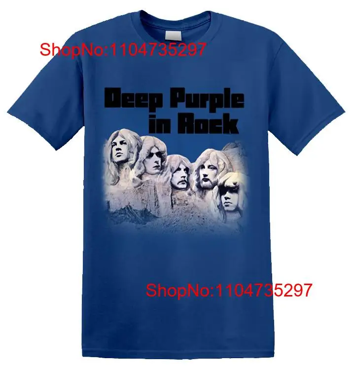 Vintage Fashion Jersey - ディープパープル「インロック」Tシャツヴィンテージウォッシュカジュアルトップス日常着グラフィックファッションストリートウェアややユニセックス