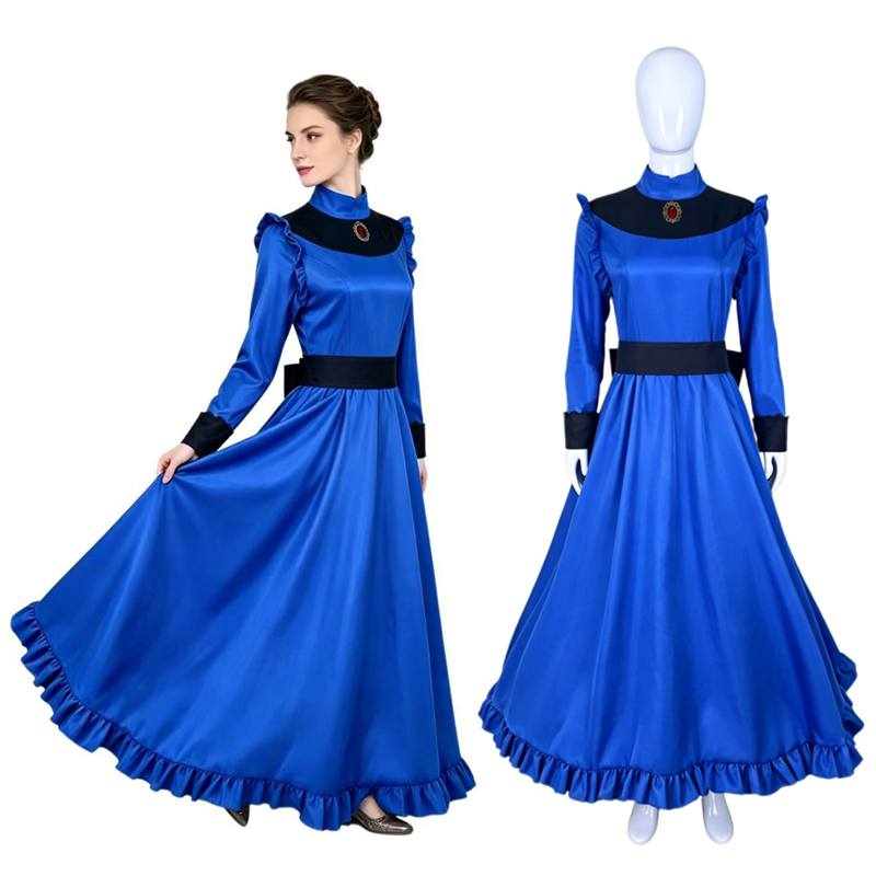 アニメゆばばコスプレ衣装ハロウィンパーティーヴィンテージビク - Vintage Fashion Dresses のレビューと価格